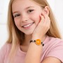 צמיד ליד בעיצוב אישי עם השם שלך בעיצוב שחקן בייסבול גודל 2 × 18.5 ס"מ