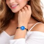 צמיד ליד בעיצוב אישי עם השם שלך בעיצוב עולם גודל 2 × 18.5 ס"מ