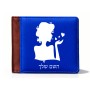 ארנק עור חום בעיצוב אישי עם השם שלך בעיצוב אהבת נשים מידות הארנק 9.5 × 11 ס"מ