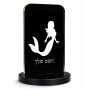 סטנד תמונה מעוצב בעיצוב אישי עם השם שלך בעיצוב בתולת ים - אישה גודל 6 × 10 ס"מ