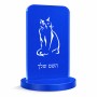 סטנד תמונה מעוצב בעיצוב אישי עם השם שלך בעיצוב חתול גודל 6 × 10 ס"מ