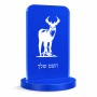 סטנד תמונה מעוצב בעיצוב אישי עם השם שלך בעיצוב צבי גודל 6 × 10 ס"מ