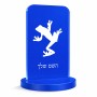 סטנד תמונה מעוצב בעיצוב אישי עם השם שלך בעיצוב צפרדע טרופית גודל 6 × 10 ס"מ