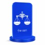 סטנד תמונה מעוצב בעיצוב אישי עם השם שלך בעיצוב מזלות - מאזניים גודל 6 × 10 ס"מ