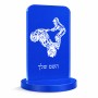 סטנד תמונה מעוצב בעיצוב אישי עם השם שלך בעיצוב רוכב טרקטורונים גודל 6 × 10 ס"מ