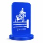 סטנד תמונה מעוצב בעיצוב אישי עם השם שלך בעיצוב רוכב סוסים גודל 6 × 10 ס"מ