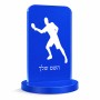 סטנד תמונה מעוצב בעיצוב אישי עם השם שלך בעיצוב שחקן פינג פונג גודל 6 × 10 ס"מ