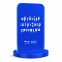 סטנד תמונה מעוצב בעיצוב אישי עם השם שלך בעיצוב האלפבית היווני גודל 6 × 10 ס"מ