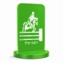 סטנד תמונה מעוצב בעיצוב אישי עם השם שלך בעיצוב רוכב סוסים גודל 6 × 10 ס"מ