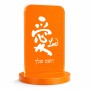 סטנד תמונה מעוצב בעיצוב אישי עם השם שלך בעיצוב אהבה באותיות יפניות גודל 6 × 10 ס"מ