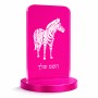 סטנד תמונה מעוצב בעיצוב אישי עם השם שלך בעיצוב זברה גודל 6 × 10 ס"מ