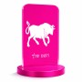 סטנד תמונה מעוצב בעיצוב אישי עם השם שלך בעיצוב מזלות - שור גודל 6 × 10 ס"מ