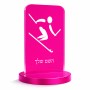 סטנד תמונה מעוצב בעיצוב אישי עם השם שלך בעיצוב סקי אולימפי גודל 6 × 10 ס"מ