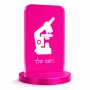 סטנד תמונה מעוצב בעיצוב אישי עם השם שלך בעיצוב מיקרוסקופ גודל 6 × 10 ס"מ