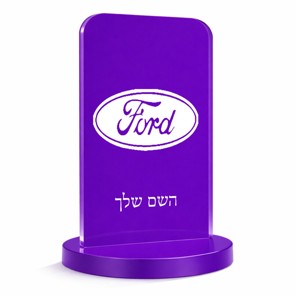 סטנד תמונה מעוצב בעיצוב אישי עם השם שלך בעיצוב לחצות גודל 6 × 10 ס"מ