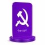 סטנד תמונה מעוצב בעיצוב אישי עם השם שלך בעיצוב פטיש ומגל גודל 6 × 10 ס"מ