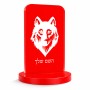 סטנד תמונה מעוצב בעיצוב אישי עם השם שלך בעיצוב זאב גודל 6 × 10 ס"מ
