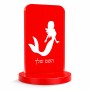 סטנד תמונה מעוצב בעיצוב אישי עם השם שלך בעיצוב בתולת ים - אישה גודל 6 × 10 ס"מ