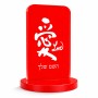 סטנד תמונה מעוצב בעיצוב אישי עם השם שלך בעיצוב אהבה באותיות יפניות גודל 6 × 10 ס"מ