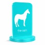 סטנד תמונה מעוצב בעיצוב אישי עם השם שלך בעיצוב סוס גודל 6 × 10 ס"מ