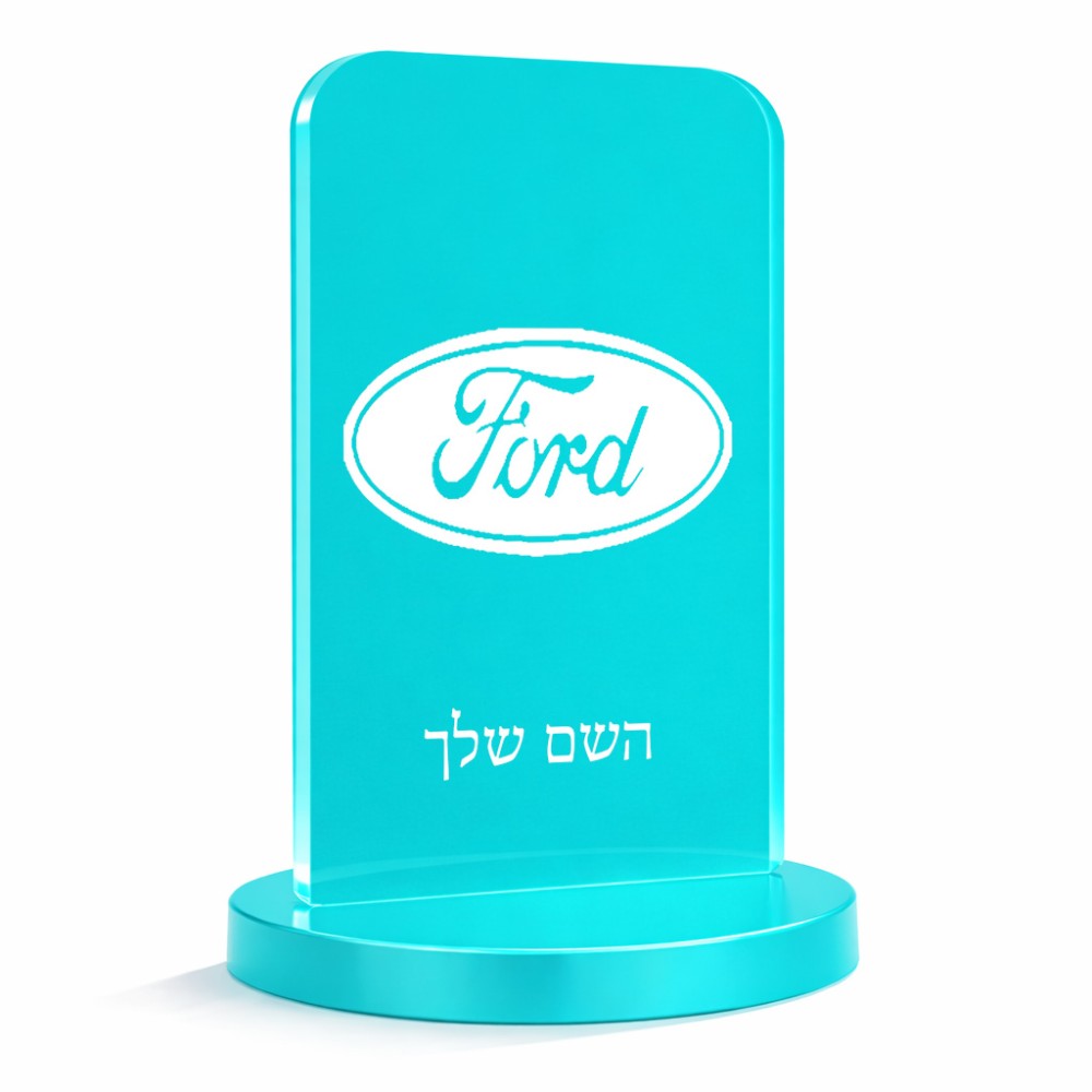 סטנד תמונה מעוצב בעיצוב אישי עם השם שלך בעיצוב לחצות גודל 6 × 10 ס"מ