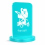 סטנד תמונה מעוצב בעיצוב אישי עם השם שלך בעיצוב עגלת תינוק גודל 6 × 10 ס"מ