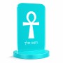 סטנד תמונה מעוצב בעיצוב אישי עם השם שלך בעיצוב אנק - מפתח החיים המצרי גודל 6 × 10 ס"מ