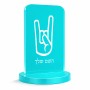 סטנד תמונה מעוצב בעיצוב אישי עם השם שלך בעיצוב יד סלע גודל 6 × 10 ס"מ