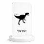 סטנד תמונה מעוצב בעיצוב אישי עם השם שלך בעיצוב דינוזאור גודל 6 × 10 ס"מ