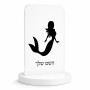 סטנד תמונה מעוצב בעיצוב אישי עם השם שלך בעיצוב בתולת ים - אישה גודל 6 × 10 ס"מ