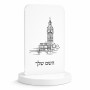 סטנד תמונה מעוצב בעיצוב אישי עם השם שלך בעיצוב ביג בן גודל 6 × 10 ס"מ