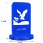 סטנד תמונה מעוצב בעיצוב אישי עם השם שלך בעיצוב נשר אמריקאי גודל 6 × 10 ס"מ