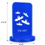 סטנד תמונה מעוצב בעיצוב אישי עם השם שלך בעיצוב עטלפים גודל 6 × 10 ס"מ