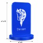 סטנד תמונה מעוצב בעיצוב אישי עם השם שלך בעיצוב ראש סוס גודל 6 × 10 ס"מ