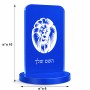 סטנד תמונה מעוצב בעיצוב אישי עם השם שלך בעיצוב פני אריה גודל 6 × 10 ס"מ