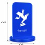סטנד תמונה מעוצב בעיצוב אישי עם השם שלך בעיצוב צפרדע טרופית גודל 6 × 10 ס"מ