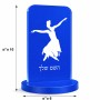 סטנד תמונה מעוצב בעיצוב אישי עם השם שלך בעיצוב בלרינה גודל 6 × 10 ס"מ