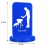 סטנד תמונה מעוצב בעיצוב אישי עם השם שלך בעיצוב גריל ברביקיו גודל 6 × 10 ס"מ