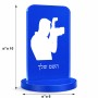 סטנד תמונה מעוצב בעיצוב אישי עם השם שלך בעיצוב צלם - גברים גודל 6 × 10 ס"מ