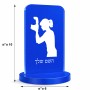 סטנד תמונה מעוצב בעיצוב אישי עם השם שלך בעיצוב צלמת - אישה גודל 6 × 10 ס"מ
