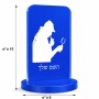 סטנד תמונה מעוצב בעיצוב אישי עם השם שלך בעיצוב בתים של שרלוק גודל 6 × 10 ס"מ