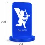 סטנד תמונה מעוצב בעיצוב אישי עם השם שלך בעיצוב קופידון גודל 6 × 10 ס"מ