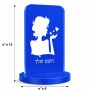 סטנד תמונה מעוצב בעיצוב אישי עם השם שלך בעיצוב אהבת נשים גודל 6 × 10 ס"מ