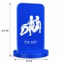 סטנד תמונה מעוצב בעיצוב אישי עם השם שלך בעיצוב מזלות - תאומים גודל 6 × 10 ס"מ