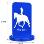 סטנד תמונה מעוצב בעיצוב אישי עם השם שלך בעיצוב קאוגירל - אישה גודל 6 × 10 ס"מ
