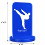 סטנד תמונה מעוצב בעיצוב אישי עם השם שלך בעיצוב קרטה גודל 6 × 10 ס"מ