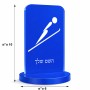 סטנד תמונה מעוצב בעיצוב אישי עם השם שלך בעיצוב קפיצת סקי אולימפית גודל 6 × 10 ס"מ