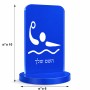 סטנד תמונה מעוצב בעיצוב אישי עם השם שלך בעיצוב כדור מים אולימפי גודל 6 × 10 ס"מ