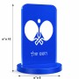 סטנד תמונה מעוצב בעיצוב אישי עם השם שלך בעיצוב פינג פונג גודל 6 × 10 ס"מ