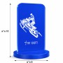 סטנד תמונה מעוצב בעיצוב אישי עם השם שלך בעיצוב אופנוע שלג גודל 6 × 10 ס"מ